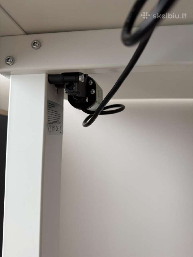 Parduodamas elektrinis stalas su biuro kėde - nuotraukos Nr. 4
