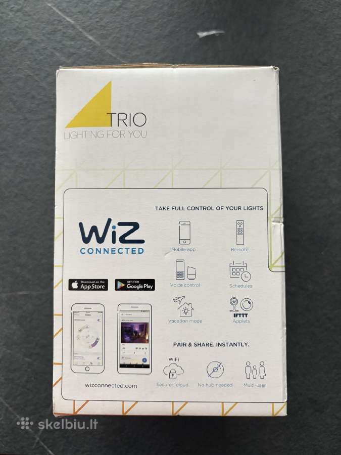Trio Figo Wiz išmanusis LED sieninis šviestuvas - nuotraukos Nr. 3