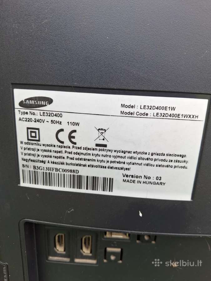 Samsunf TV - nuotraukos Nr. 2