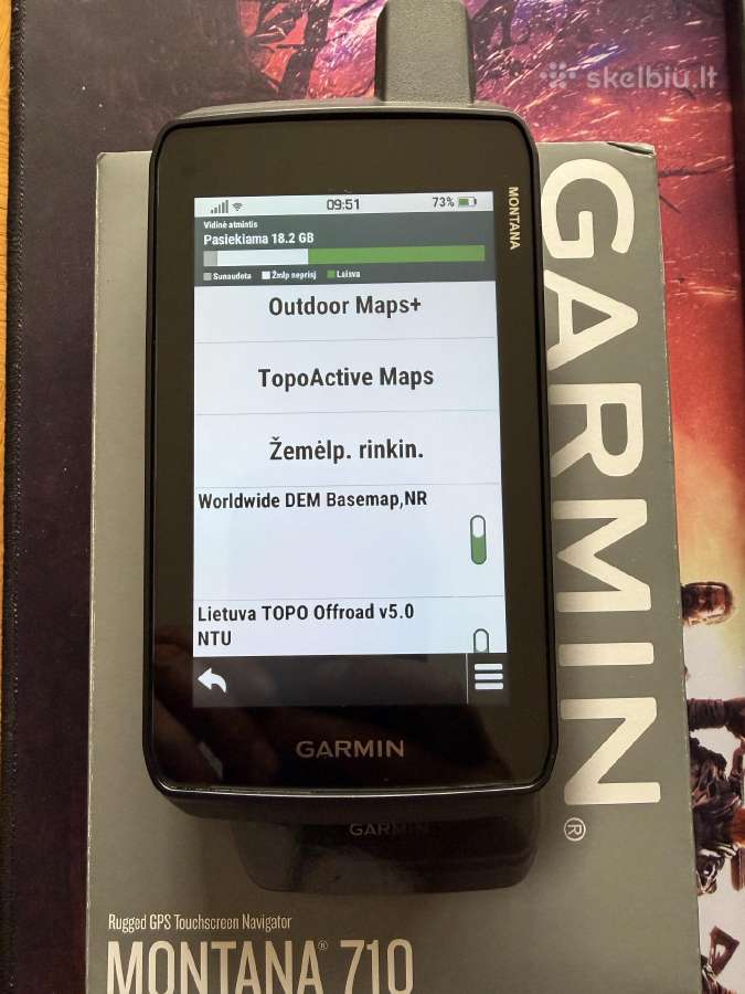 Garmin montana 710 garantinis iki 2027-08-12 - nuotraukos Nr. 2