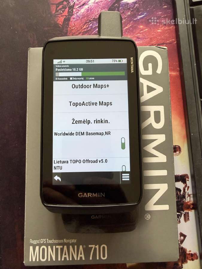Garmin montana 710 garantinis iki 2027-08-12 - nuotraukos Nr. 4