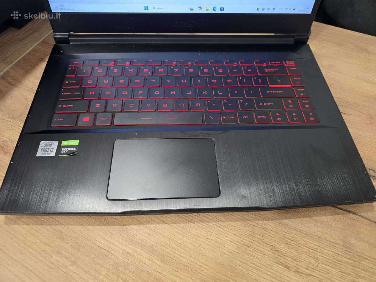 Msi Gf63 Thin 15.6"i5-10300h/16gb/512ssd/gtx1650 - nuotraukos Nr. 2