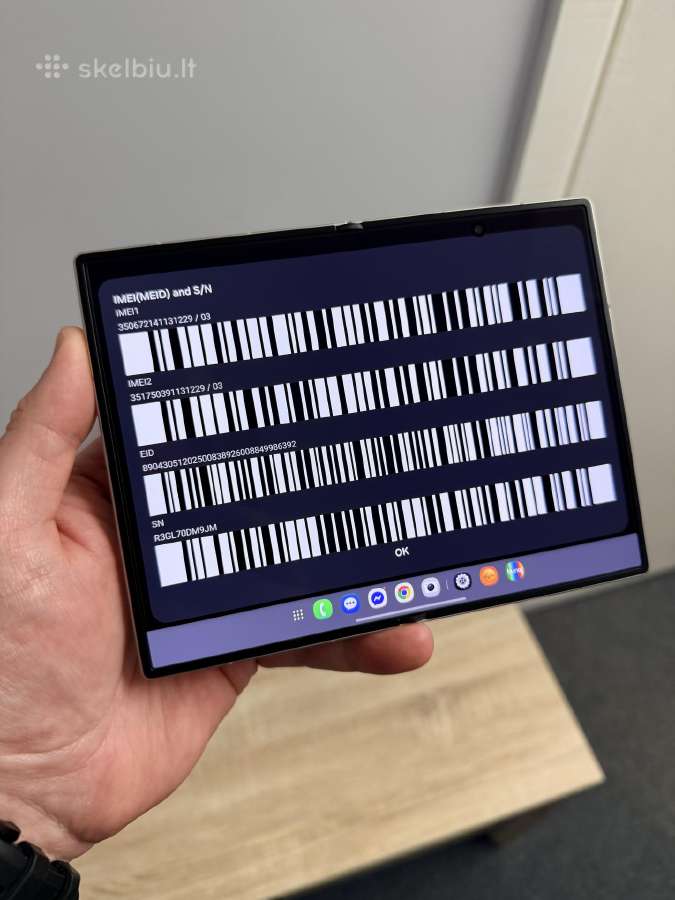 Samsung Galaxy Fold 8, 256/12gb + Carbon case - nuotraukos Nr. 10