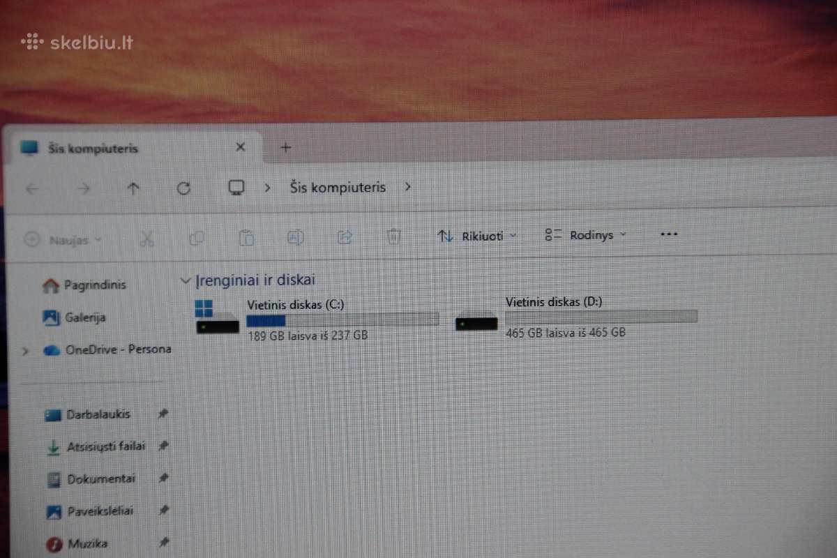 Dell Latitude 3510 i5-10gen 16gb SSD+HDD - nuotraukos Nr. 11