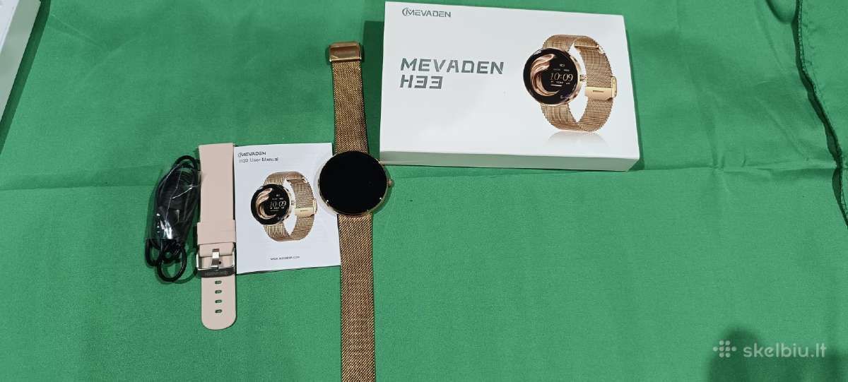 Išmanusis laikrodis Mevaden H33 su amoled ekranu - nuotraukos Nr. 2