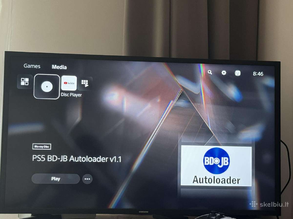Atrišta Playstation 5 Disc konsolė - nuotraukos Nr. 3