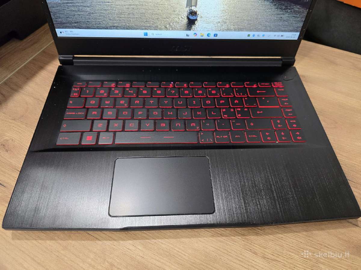 Msi Gf63 Thin 15.6"i5-12450h/16gb/rtx 2050/512 SSD - nuotraukos Nr. 2