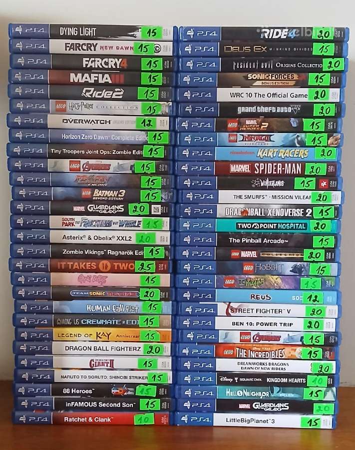 Ps4 žaidimai - nuotraukos Nr. 2