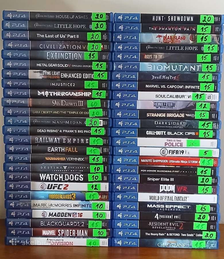 Ps4 žaidimai - nuotraukos Nr. 3