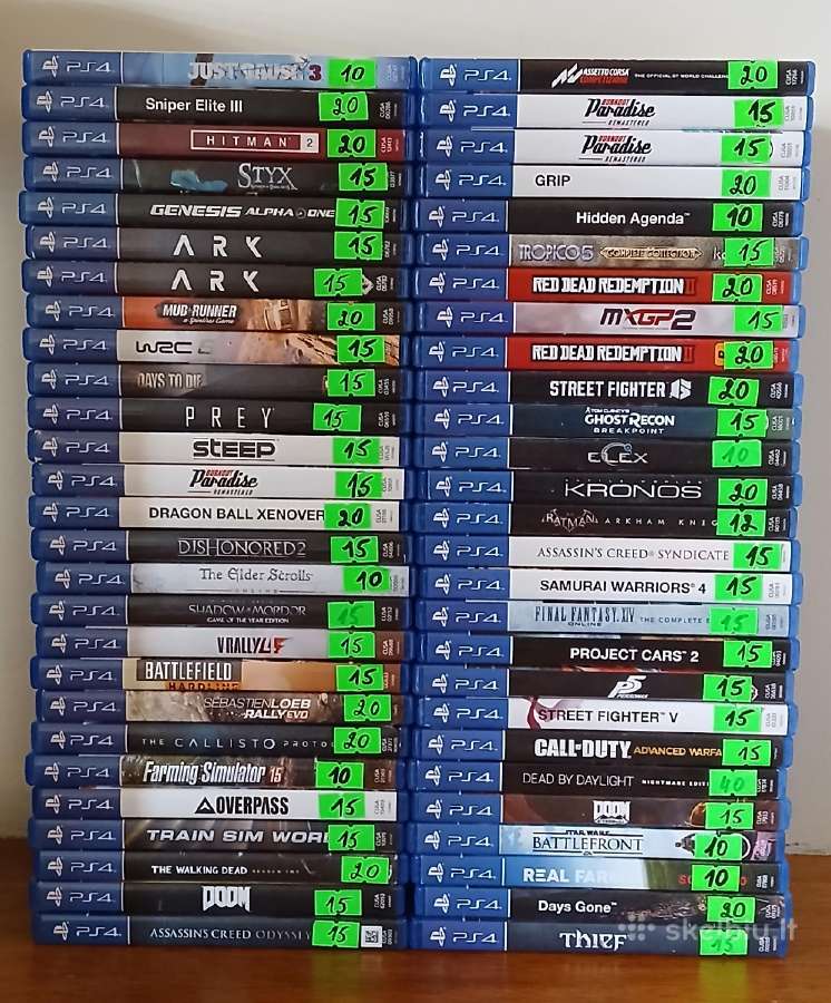 Ps4 žaidimai - nuotraukos Nr. 4