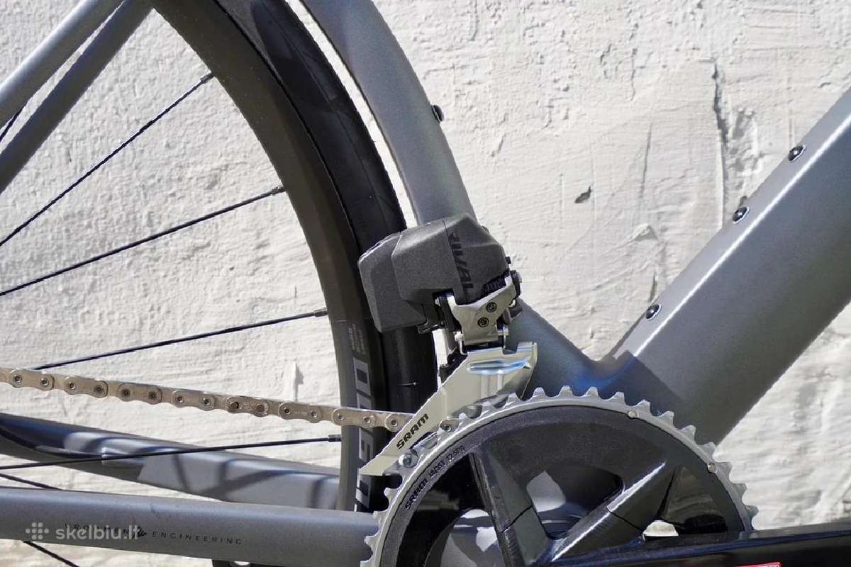3t Strada Sram Rival AXS 212 + Zipp 303 S ratai - nuotraukos Nr. 5