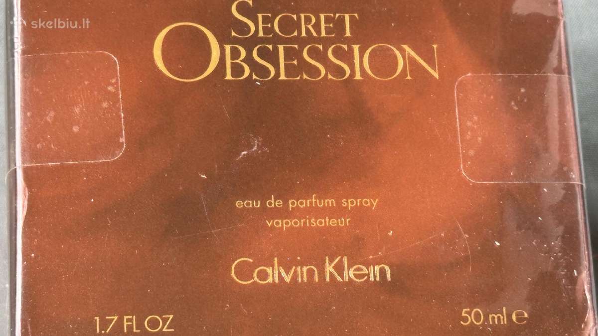 Reti "Calvin Klein Secret Obsession" 50 ml Edp - nuotraukos Nr. 2