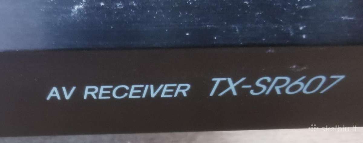 Resiveris Onkyo Tx-sr607 (7.2 kanalo) - nuotraukos Nr. 3