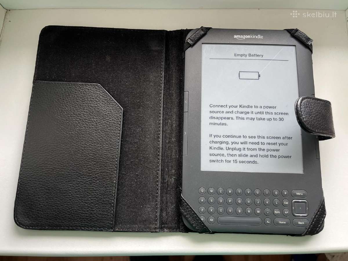 Kindle skaityklė 3.3 - nuotraukos Nr. 3