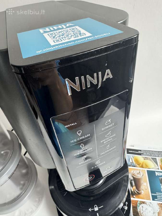 Ledų gaminimo aparatas Ninja Creami su priedais - nuotraukos Nr. 11