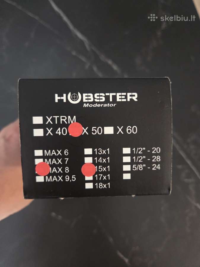 Garso slopintuvas duslintuvas Hubster Pxtrm X-50 - nuotraukos Nr. 2