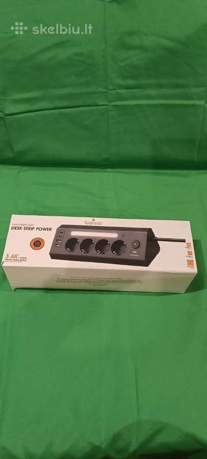 Ilgintuvas su naktine LED lempute Desk Strip Power - nuotraukos Nr. 2