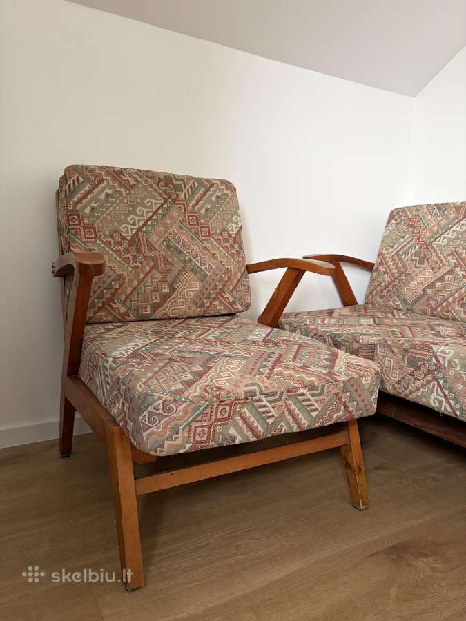 Vintažiniai Mid Century baldai - sofos - nuotraukos Nr. 6