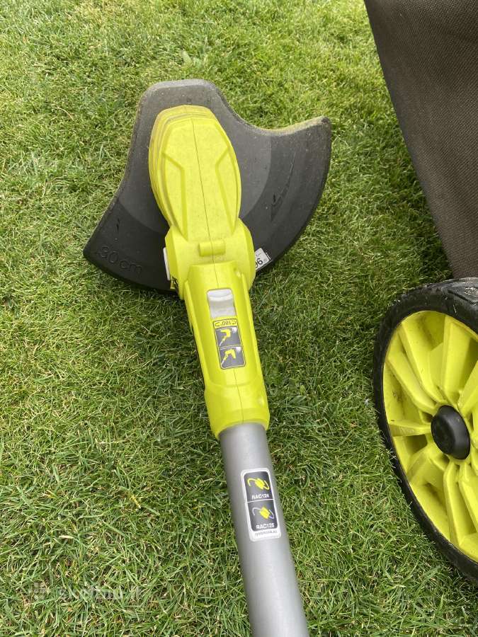 Ryobi akumuliatorinė vejapjovė ir trimeris - nuotraukos Nr. 5