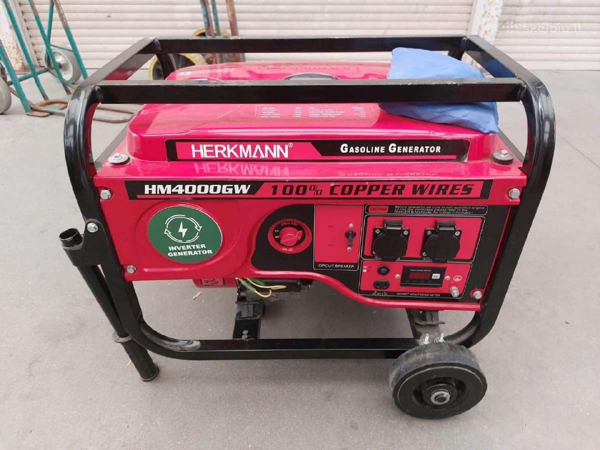 Galingi generatoriai 4000w ir 2000w - nuotraukos Nr. 2