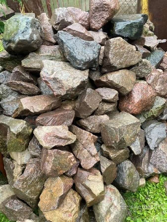Skaldyti granito akmenys - nuotraukos Nr. 5
