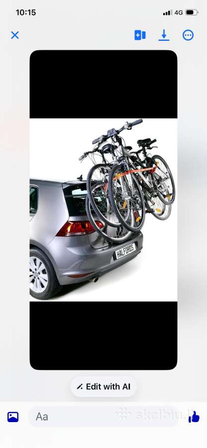 Automobilinis universalus 3 dviračių laikiklis - nuotraukos Nr. 3