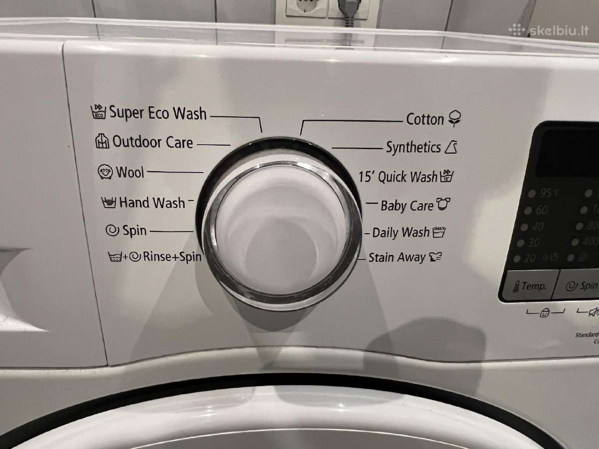 Parduodama Samsung Ecobubble 7 kg skalbimo mašina - nuotraukos Nr. 6