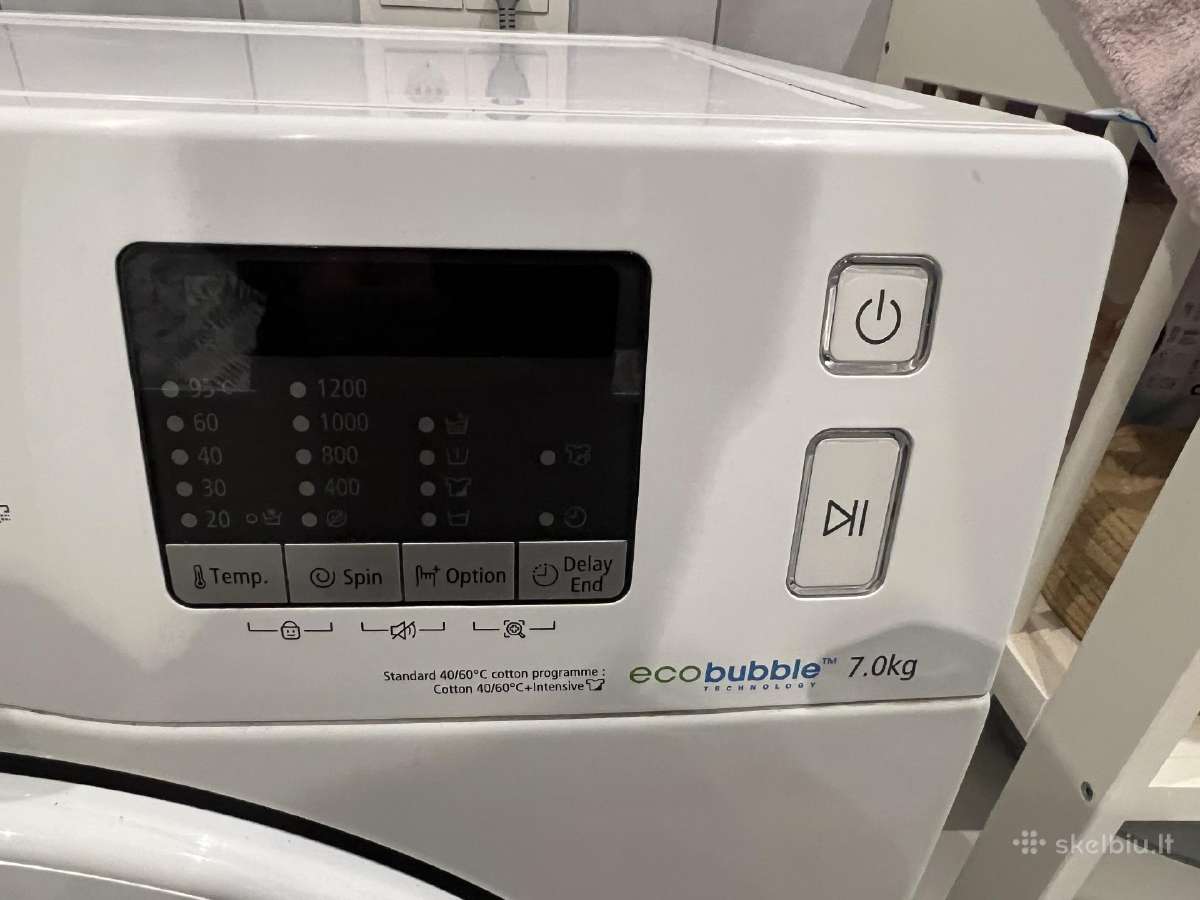 Parduodama Samsung Ecobubble 7 kg skalbimo mašina - nuotraukos Nr. 8