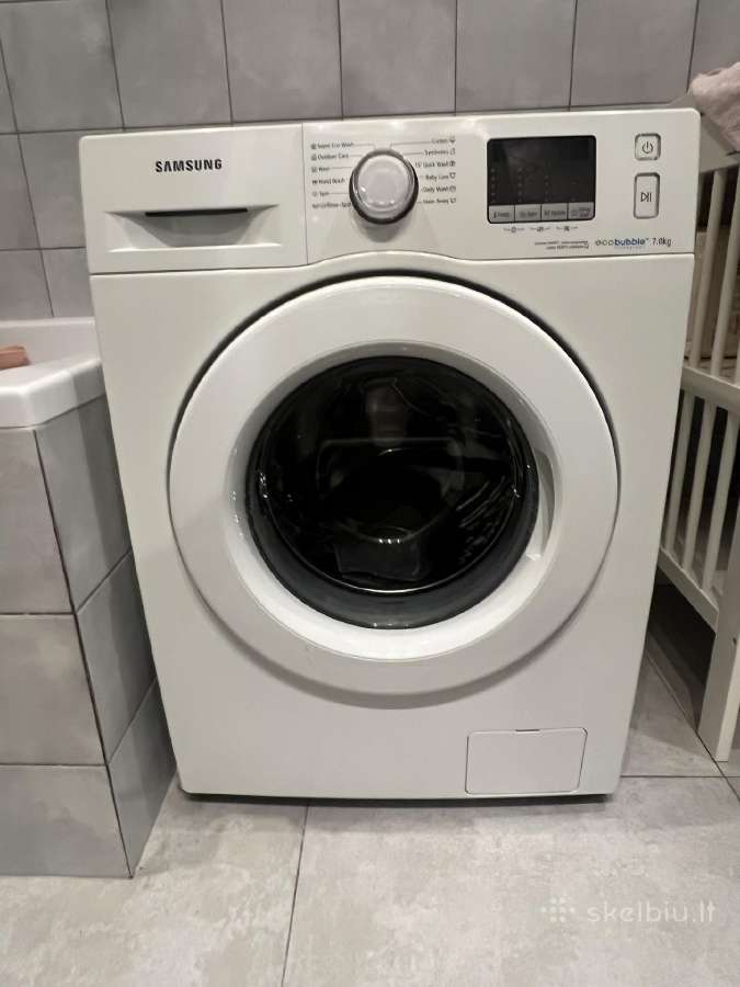 Parduodama Samsung Ecobubble 7 kg skalbimo mašina - nuotraukos Nr. 10