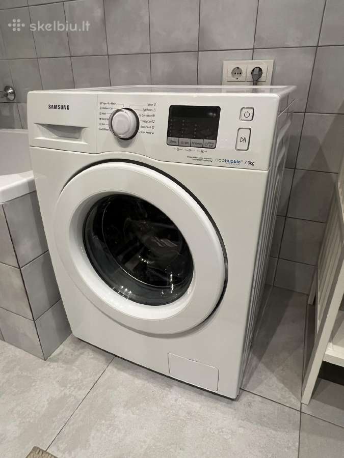 Parduodama Samsung Ecobubble 7 kg skalbimo mašina - nuotraukos Nr. 11