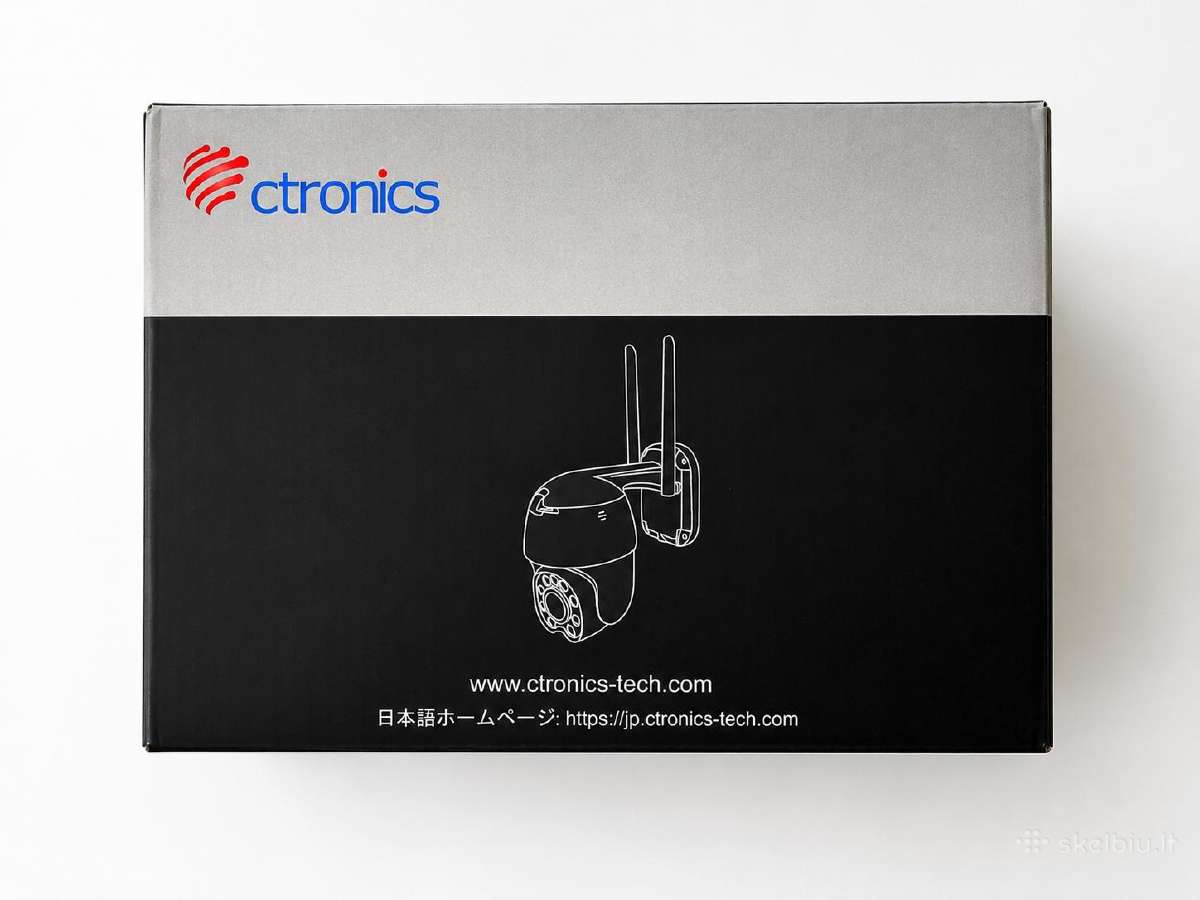 Ctronics Ctipc-285c Wi-fi apsaugos kamera - nuotraukos Nr. 4