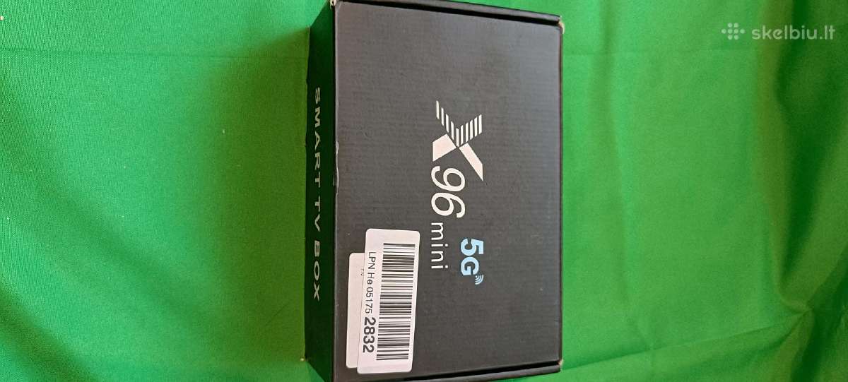 Išmanusis TV priedėlis X96 mini 5G Smart TV Box - nuotraukos Nr. 2