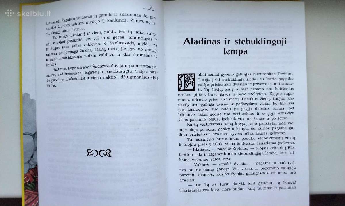 Gražiausios arabų pasakos. 1999 m. leid. - nuotraukos Nr. 3