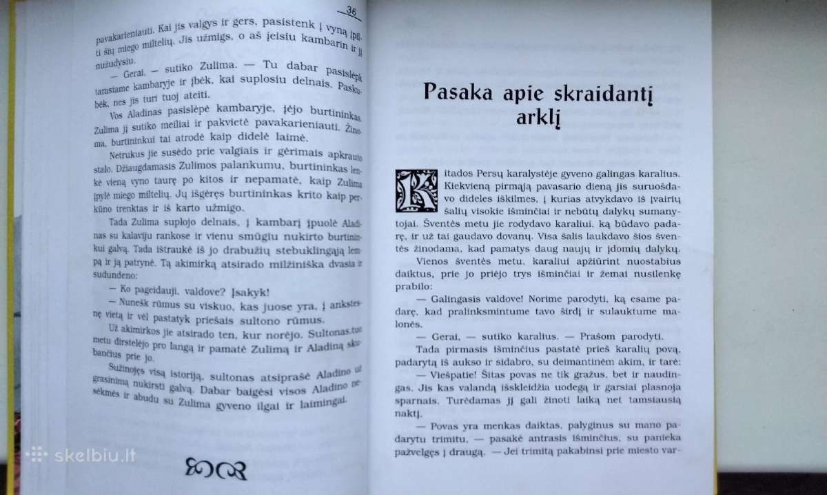 Gražiausios arabų pasakos. 1999 m. leid. - nuotraukos Nr. 11