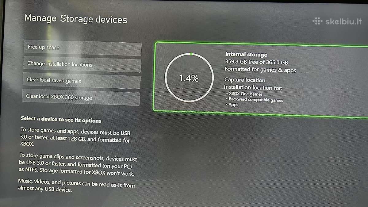 Xbox one s - nuotraukos Nr. 9