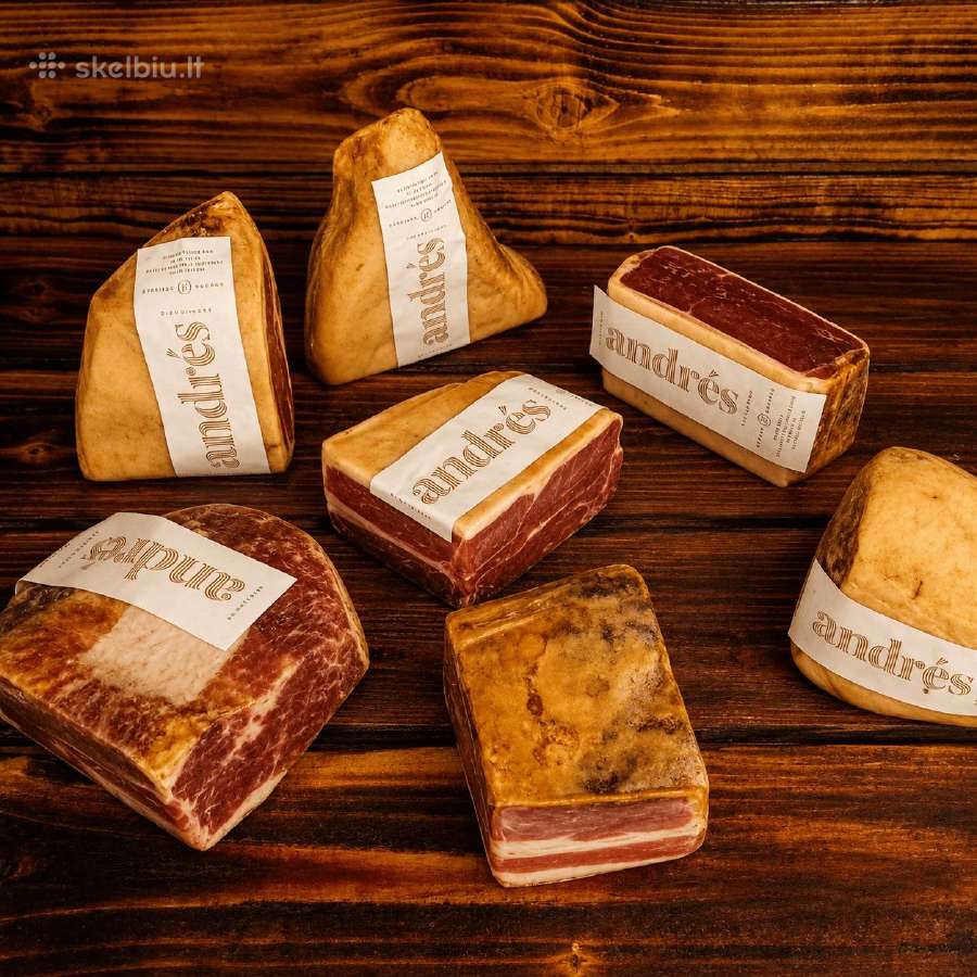 Ispaniskas Vytintas Kumpis Jamon Serrano, Reserva - nuotraukos Nr. 6