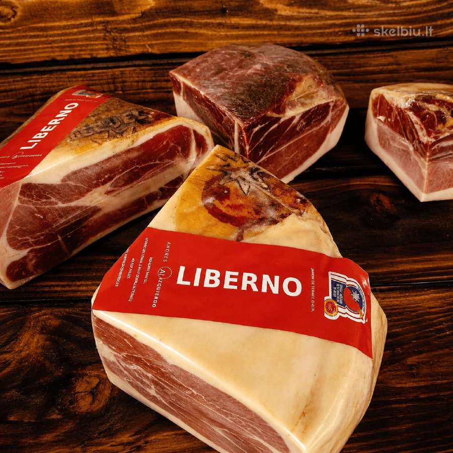 Ispaniskas Vytintas Kumpis Jamon Serrano, Reserva - nuotraukos Nr. 7