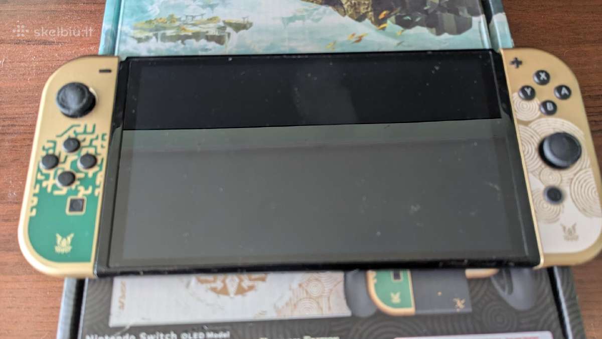Nintendo switch oled. Tears of kingdom edition. - nuotraukos Nr. 3