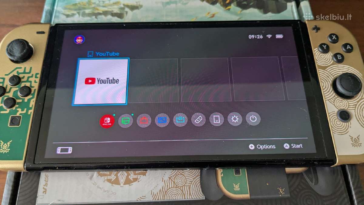 Nintendo switch oled. Tears of kingdom edition. - nuotraukos Nr. 4