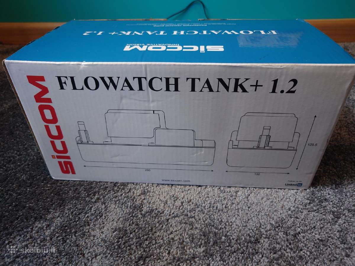 Siccom Flowatch Tank+ 1.2 kondensato siurblys - nuotraukos Nr. 5