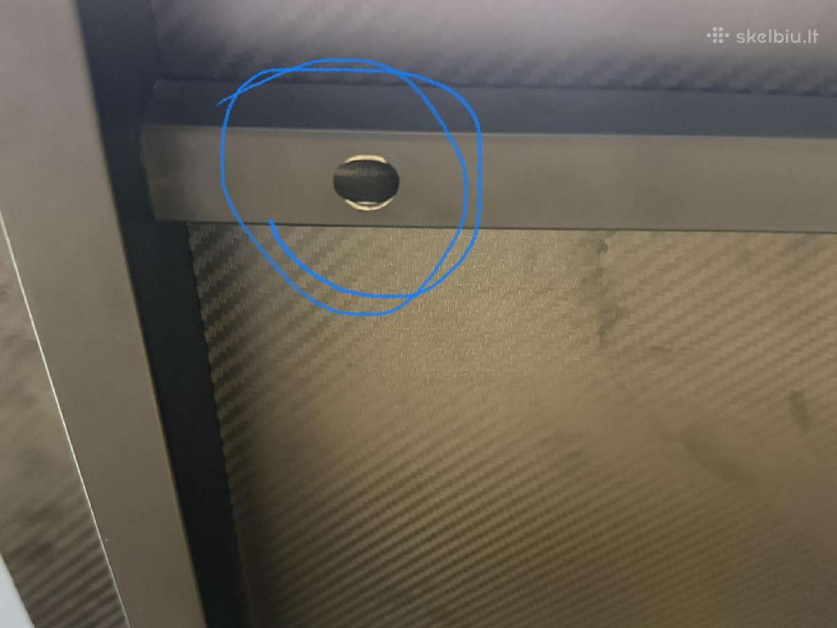 "Huzaro Hero 1.4 Gaming Desk Black" stalas - nuotraukos Nr. 5