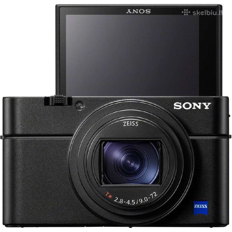 Sony Cybershot Rx100 VII – Naujas, Supakuotas - nuotraukos Nr. 3