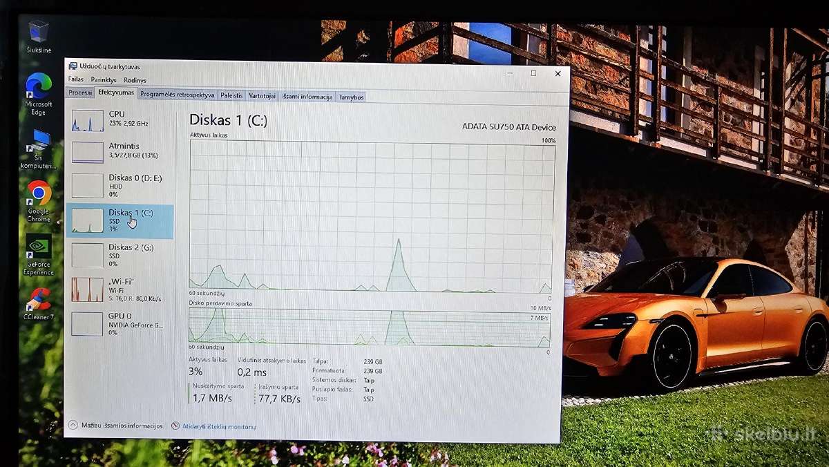 Acer V3-771g i7/28gb/260ssd+1tb/17.3/nvidia - nuotraukos Nr. 13