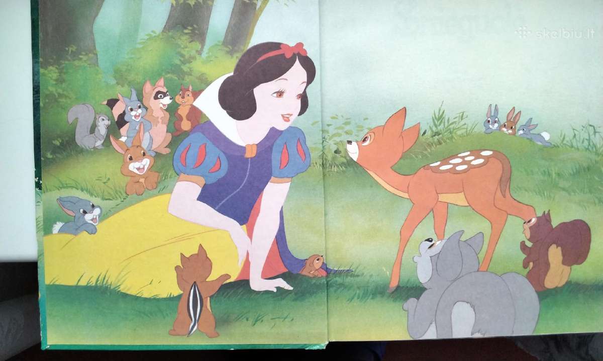 Walt Disney. Snieguolė. 1993 m. leid. - nuotraukos Nr. 2