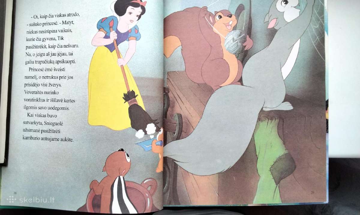 Walt Disney. Snieguolė. 1993 m. leid. - nuotraukos Nr. 11