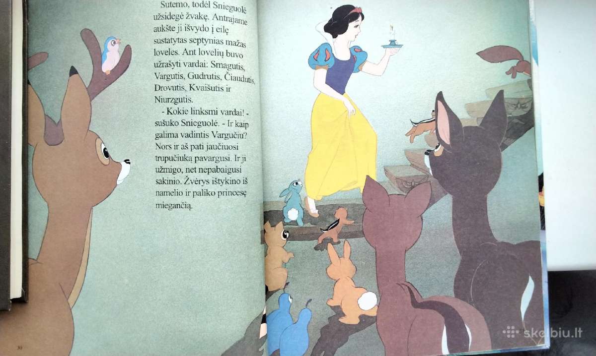 Walt Disney. Snieguolė. 1993 m. leid. - nuotraukos Nr. 12