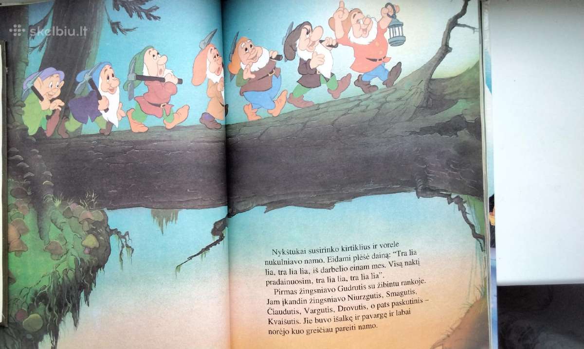Walt Disney. Snieguolė. 1993 m. leid. - nuotraukos Nr. 13