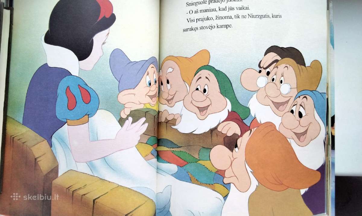 Walt Disney. Snieguolė. 1993 m. leid. - nuotraukos Nr. 14