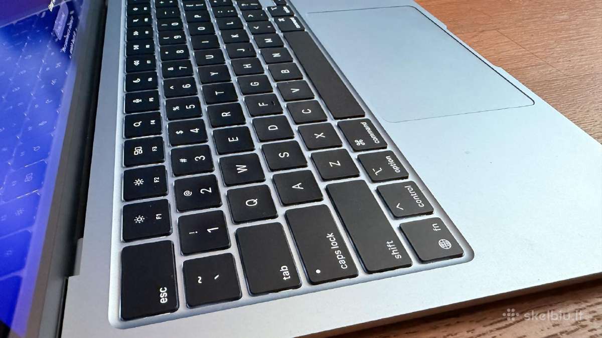 MacBook Air M4 (16/256 BH 100%, Bc 6) - nuotraukos Nr. 6