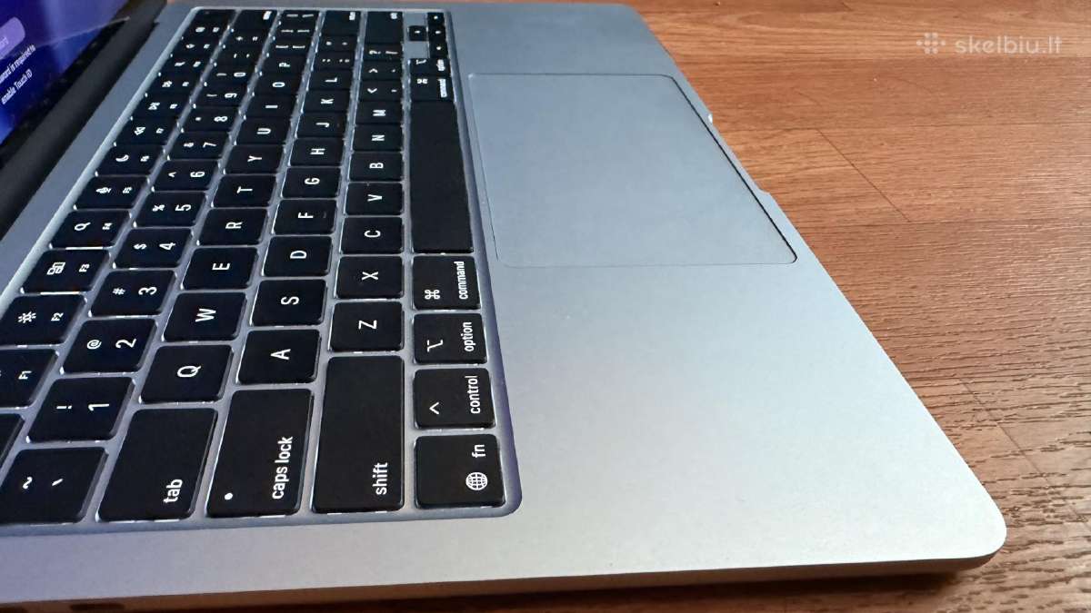 MacBook Air M4 (16/256 BH 100%, Bc 6) - nuotraukos Nr. 7